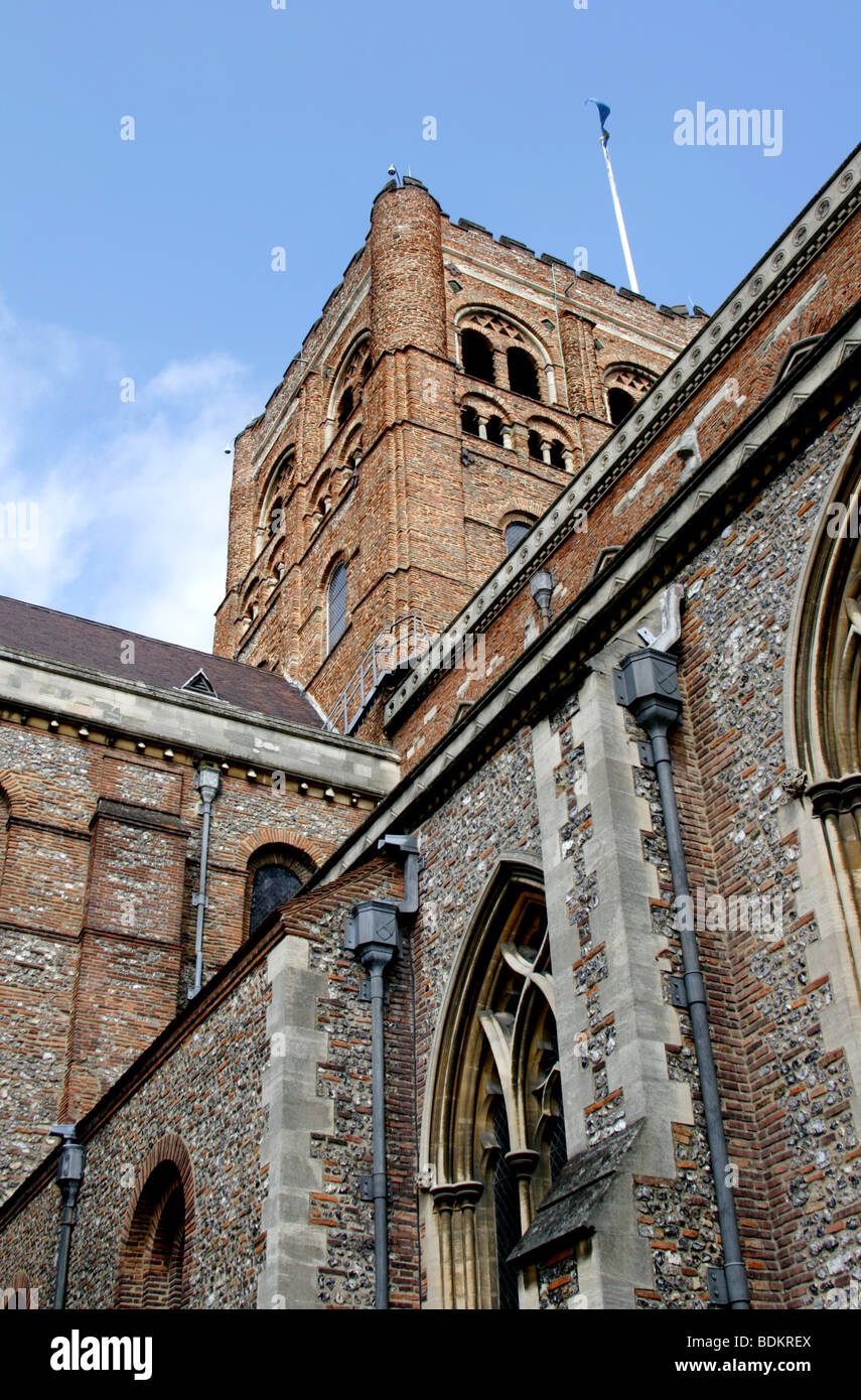 St Albans cathedral , Hertfordshire , England , UK Stock Photo - Alamy