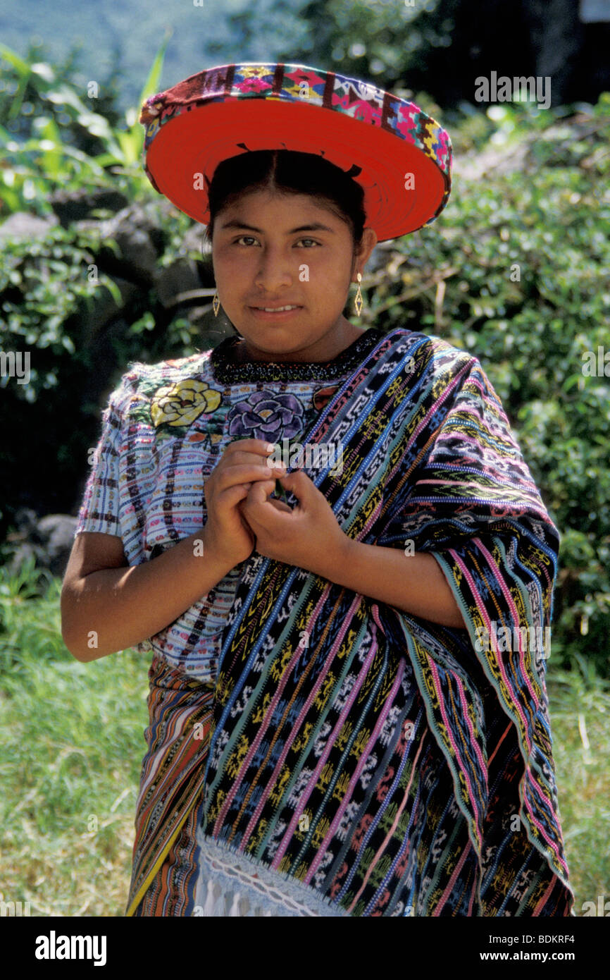 guatemala, portrait Stock Photo