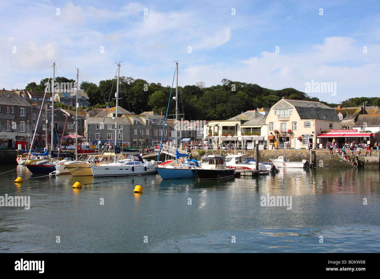 Padstow Harbour, Padstow, North Cornwall, England, U.K. Stock Photo