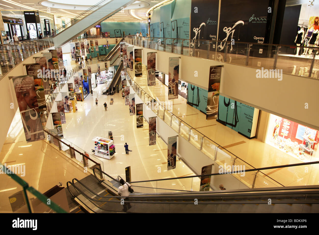 Dubai Mall, biggest shopping mall in the world, at Downtown Dubai, new