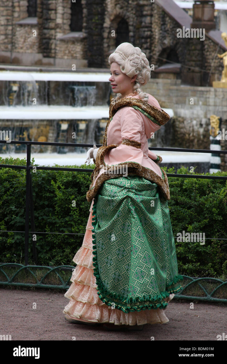 Young lady dressed in 18th-19th century old time dress, St. Petersburg, Russia Stock Photo - Alamy Young lady dressed in 18th-19th century old time dress, St. Petersburg, Russia Stock Photo - Alamy