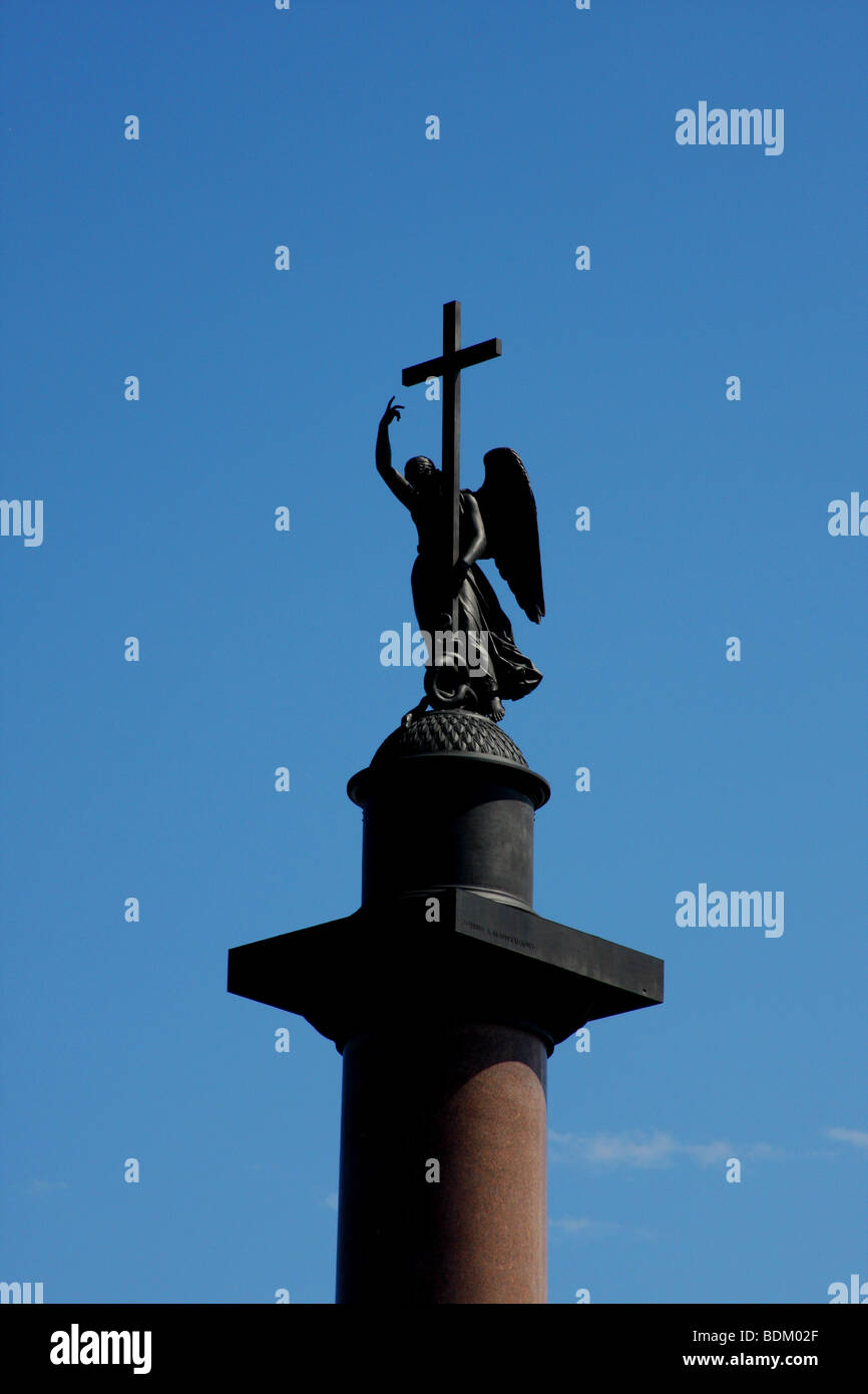 The Alexandr Column on Palace Square, St Petersburg, Russia, tourism ...