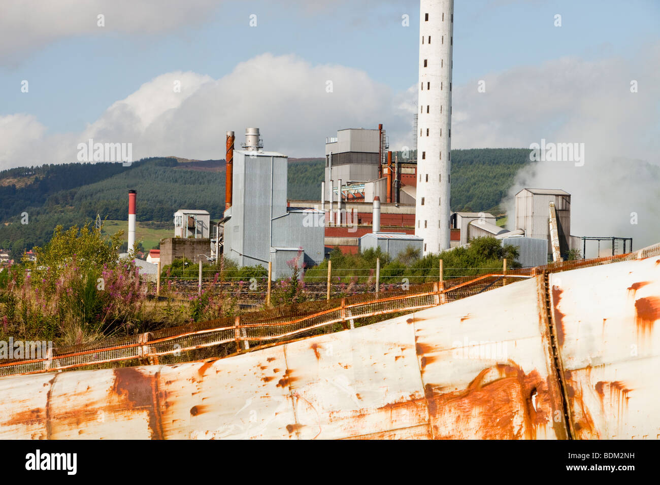 Fife power station a gas turbine power plant on the site of the former