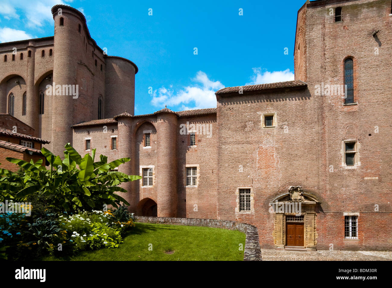 PALAIS DE LA BERBIE IN ALBI - TARN - FRANCE Stock Photo