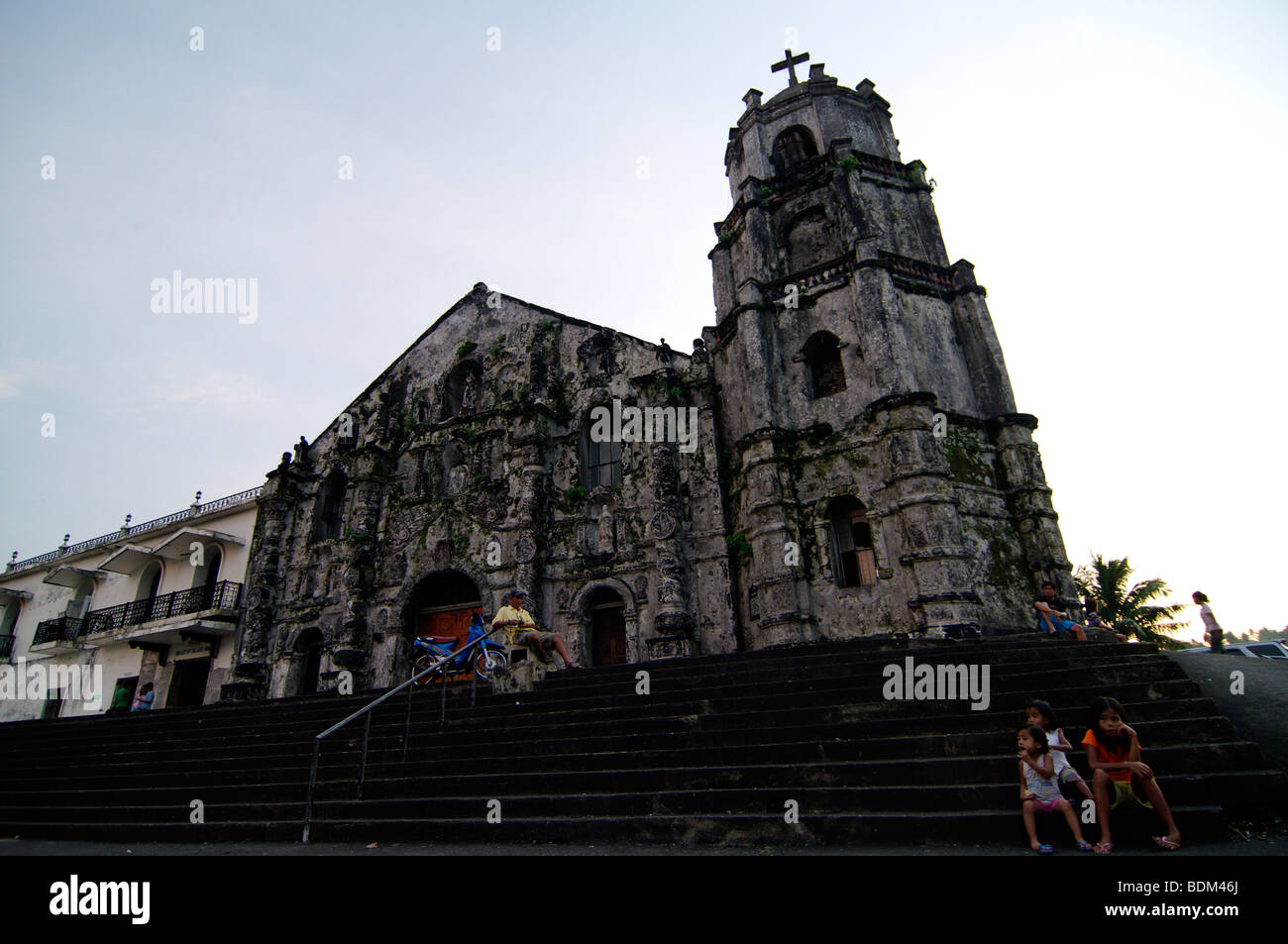 Daraga Church, Albay, Bicol, Southeast Luzon, Philippines Stock Photo ...