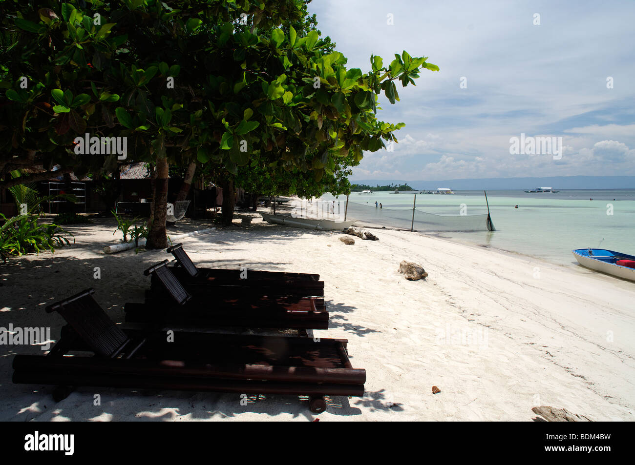 Duljo Beach, Panglao Island, Bohol, The Visayas, Philippines Stock ...