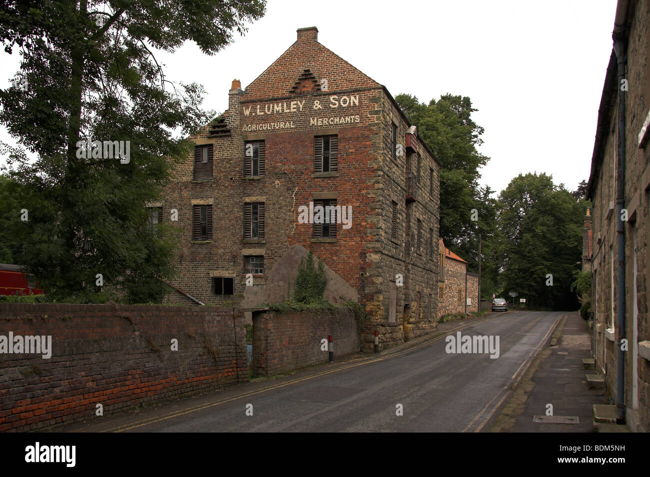 Merchants warehouse, Pickering, North Yorkshire, England, UK Stock