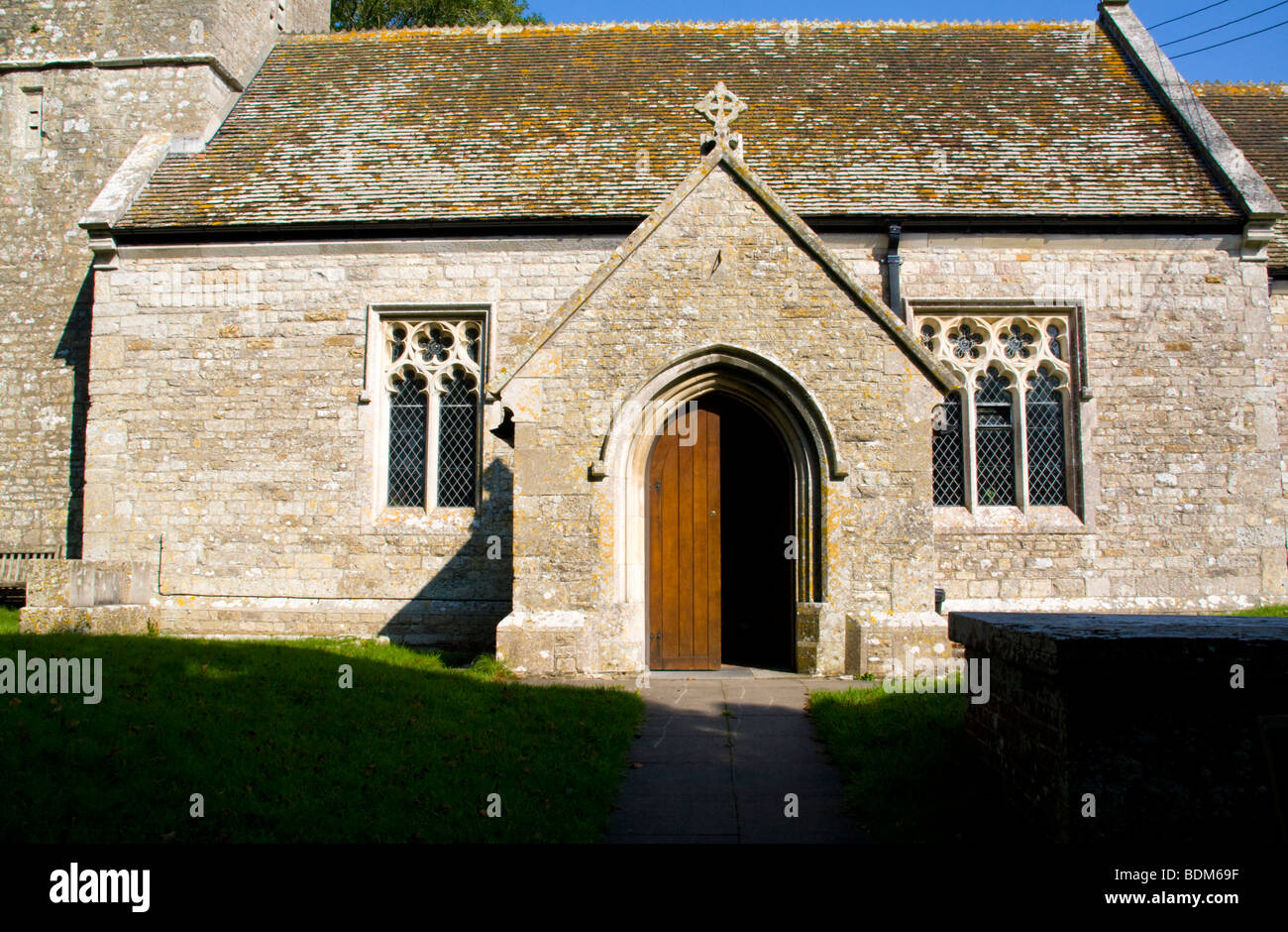 St Michaels Church, Owermoigne, Dorset, England UK Stock Photo