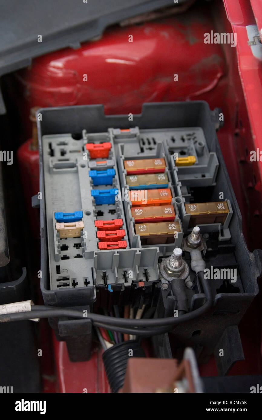 Car fuse box hi-res stock photography and images - Alamy