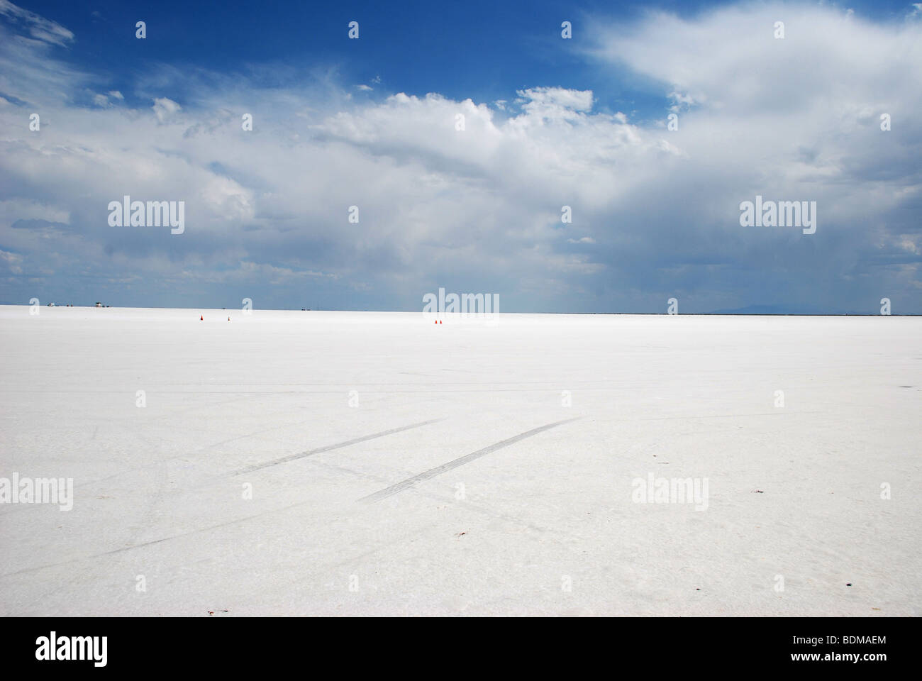 Bonneville Salt Flats, Utah, USA, Stock Photo