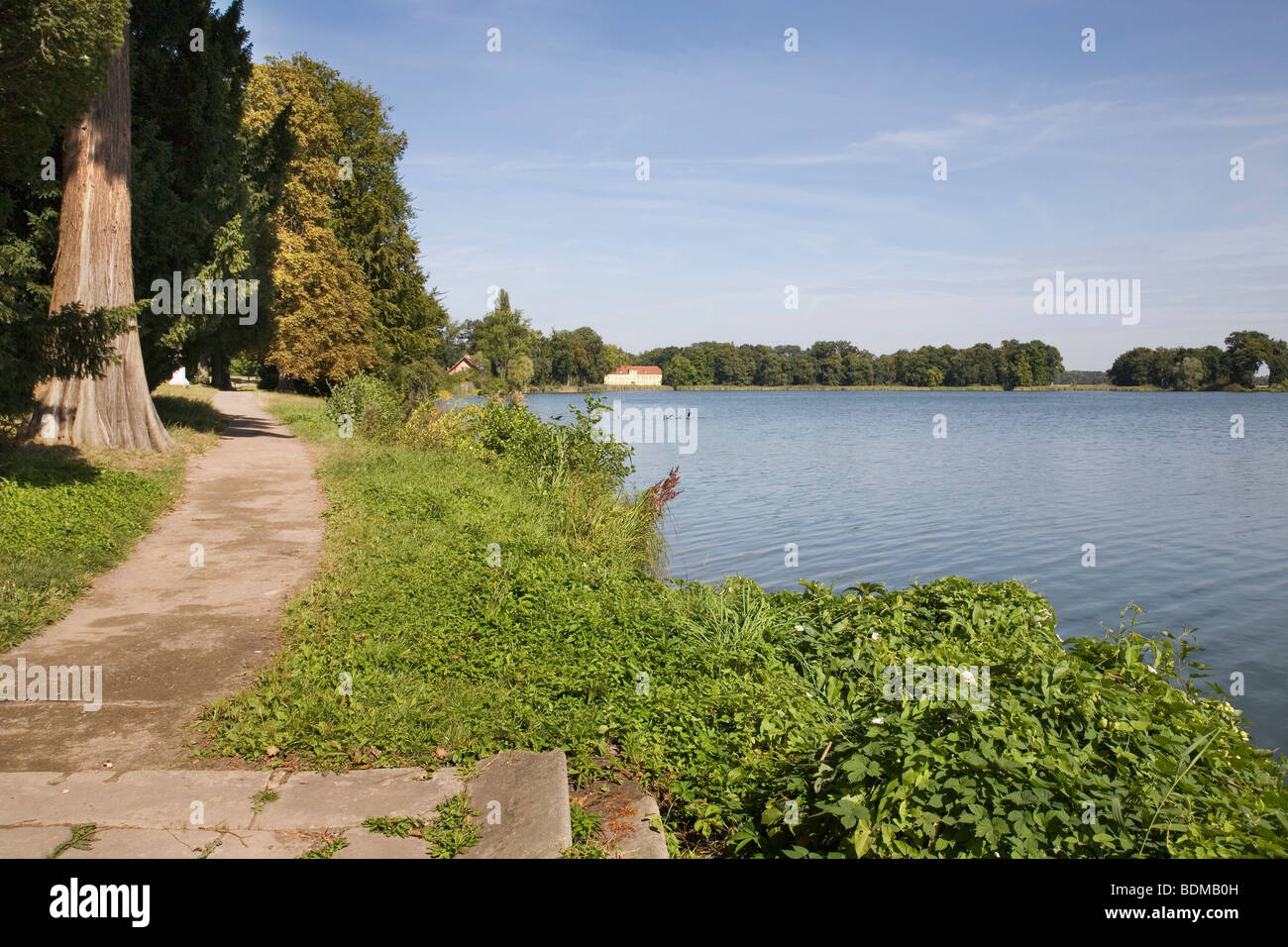 Heiliger See and Neuer Garten, Potsdam, Brandenburg, Germany Stock Photo