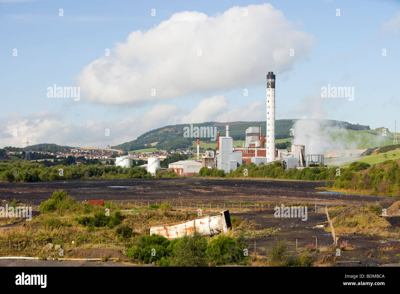 Fife power station a gas turbine power plant on the site of the former