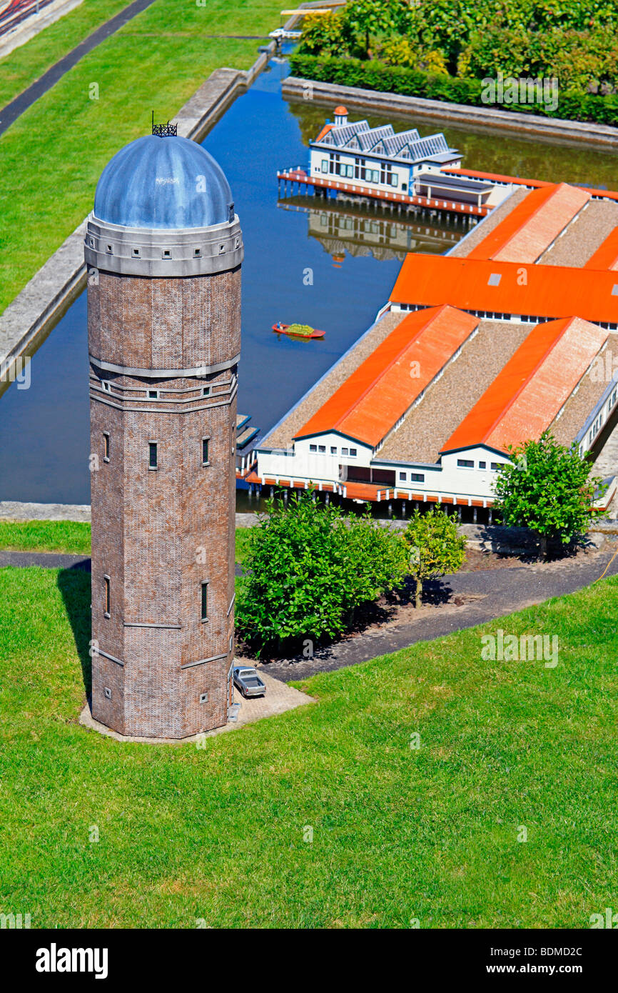 Madurodam miniature village, near The Hague, Netherlands Stock Photo