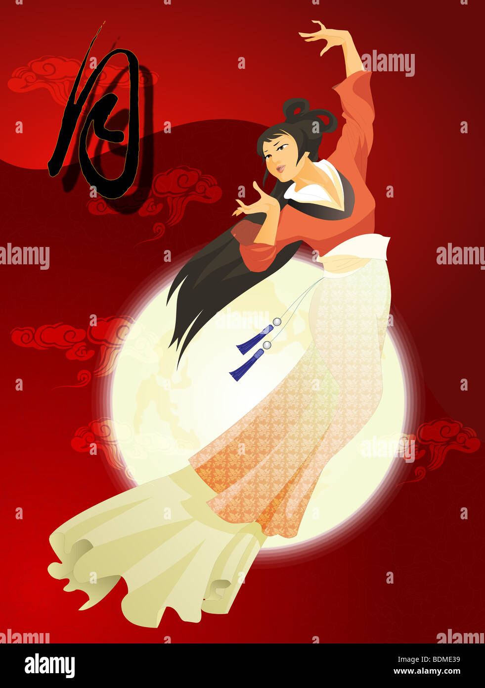 Chinese moon goddess hires stock photography and images Alamy