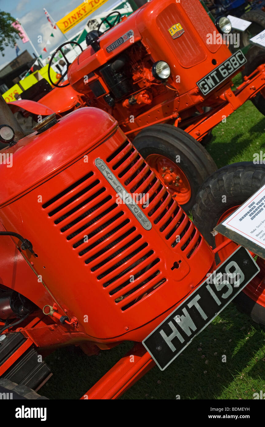 Vintage tractors on display at the Great Yorkshire Show Harrogate North