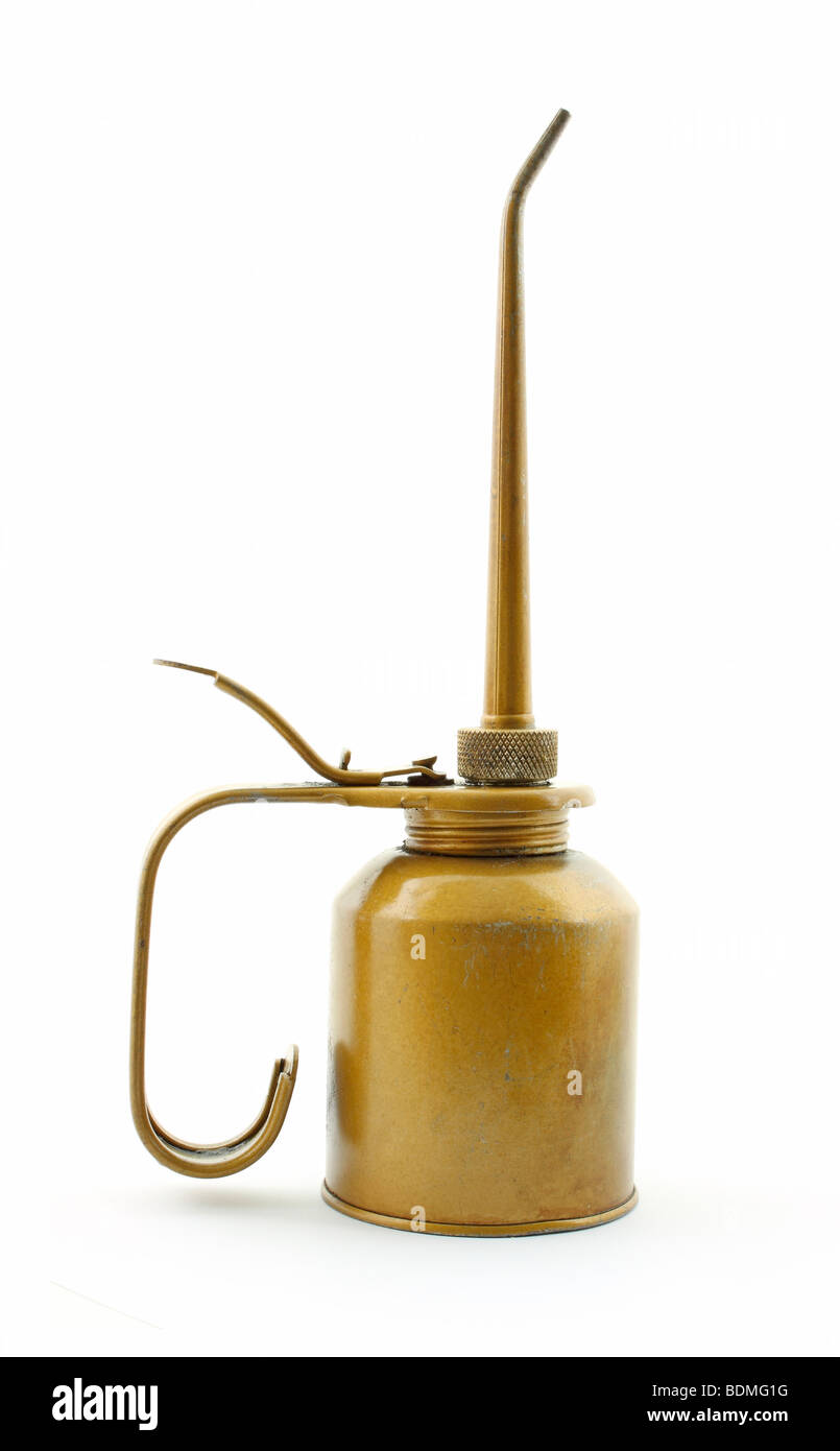Vintage oil can hi-res stock photography and images - Alamy