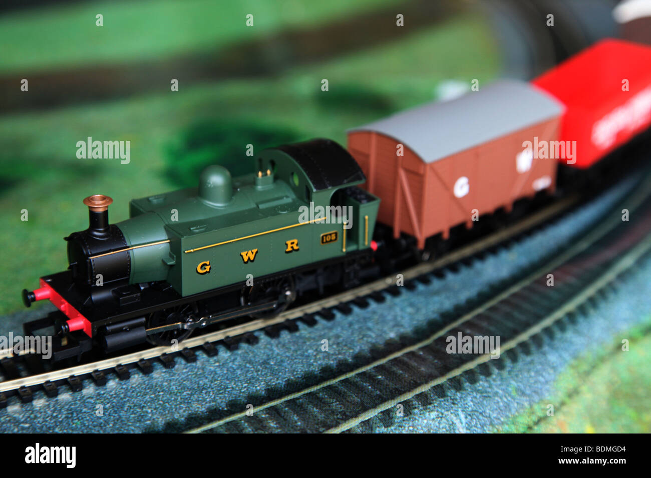Model Railway Stock Photo