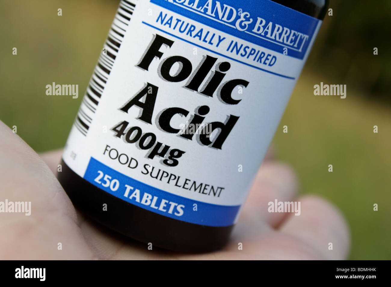 Folic Acid Stock Photo