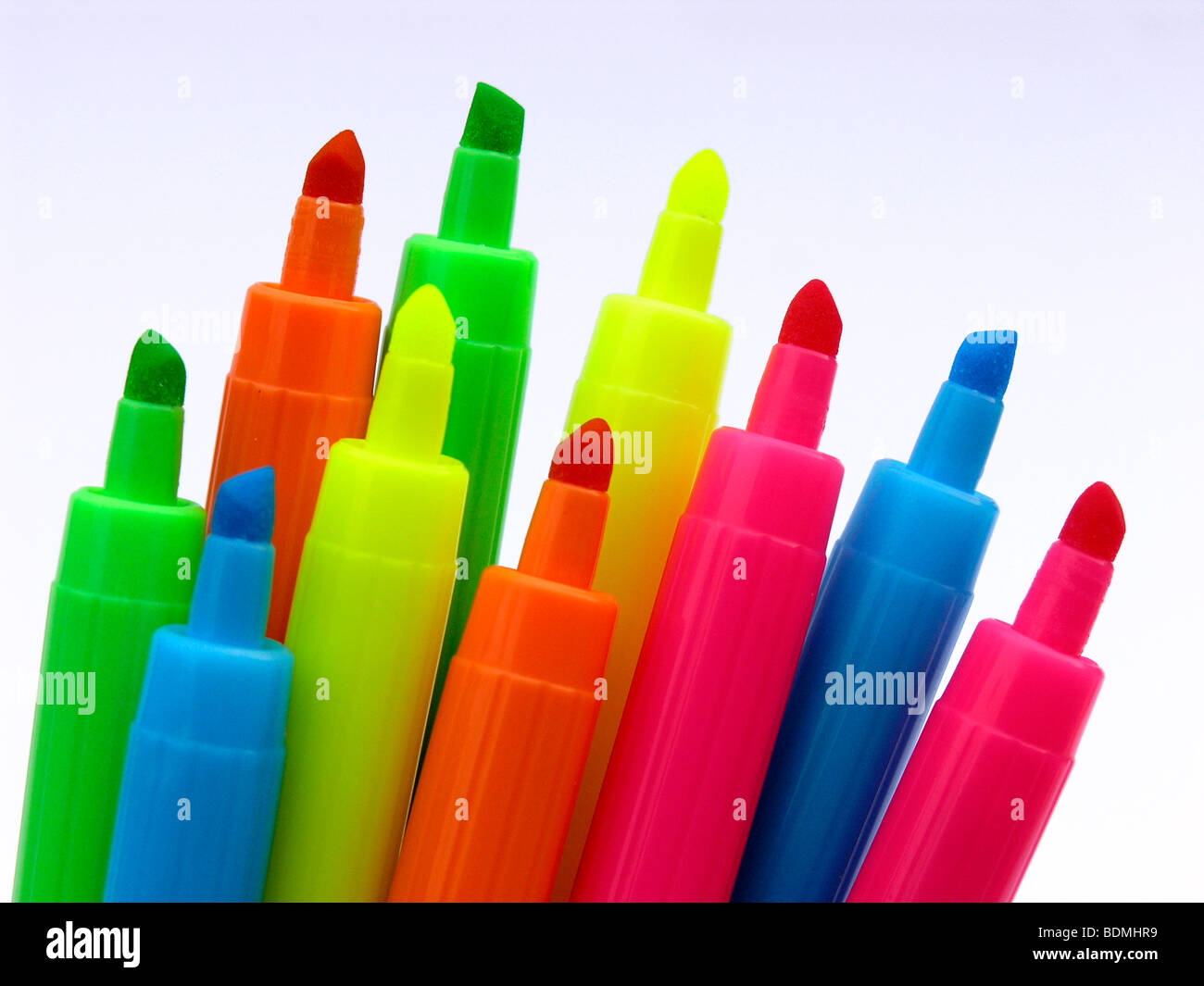 Highlighters Stock Photo