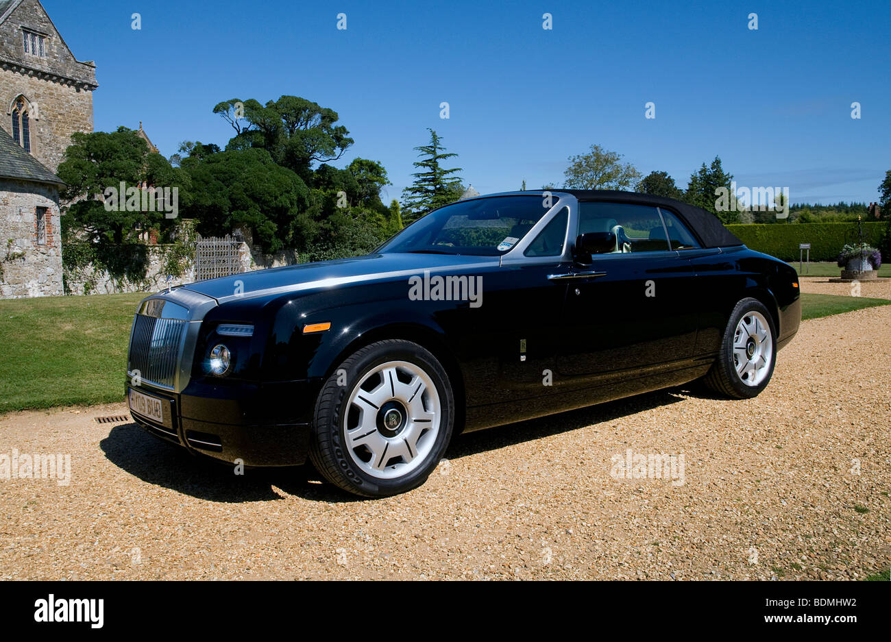 Rolls Royce Phantom drophead coupe 2009 Stock Photo
