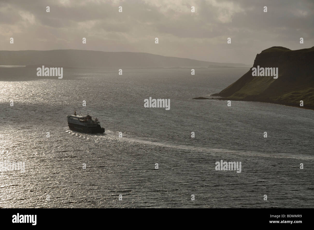 Caledonian Macbrayne ferry, Uig, Skye, Scotland Stock Photo