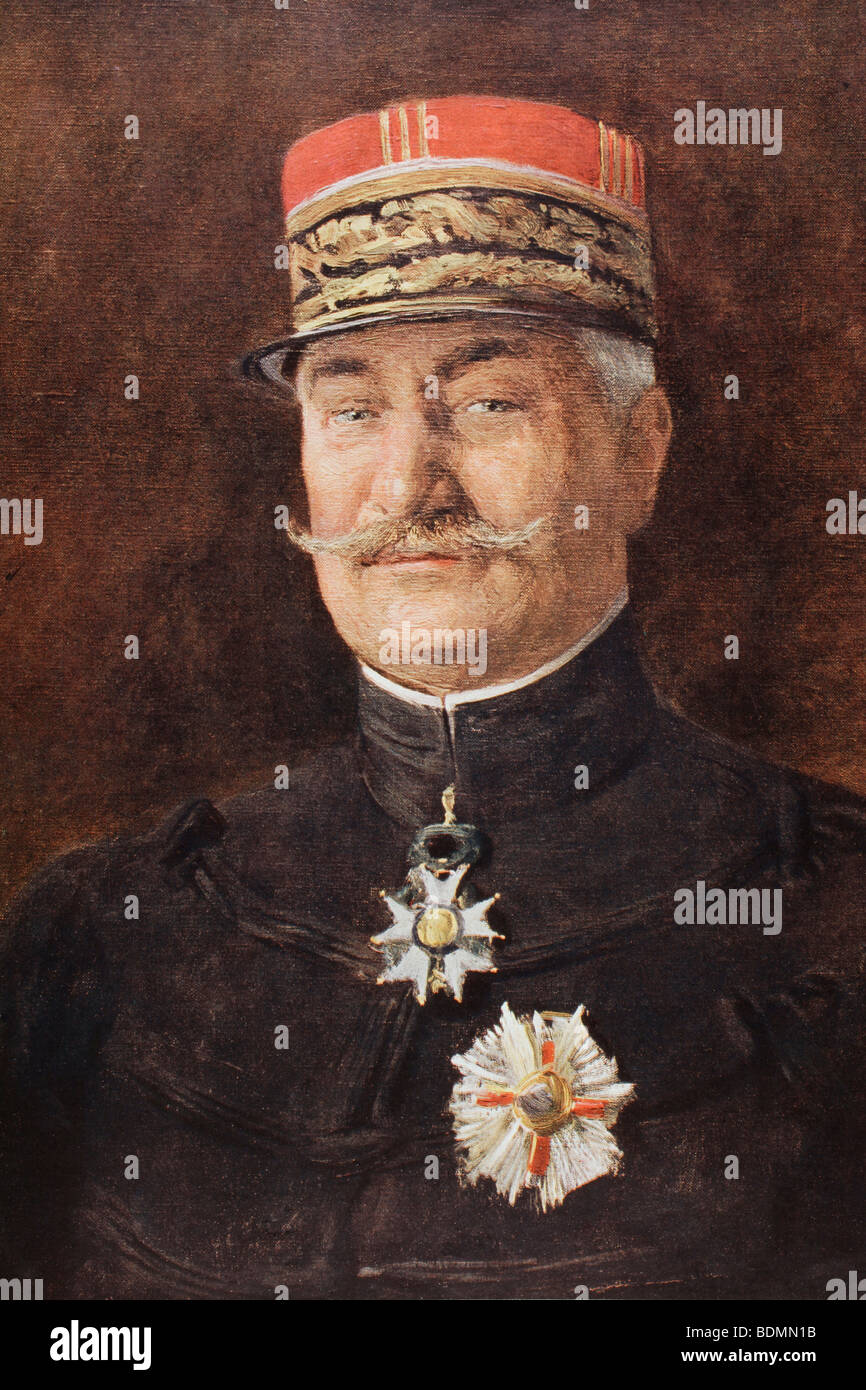 Victor Louis Lucien, Baron d'Urbal,1858 -1943. French First World War general. Stock Photo