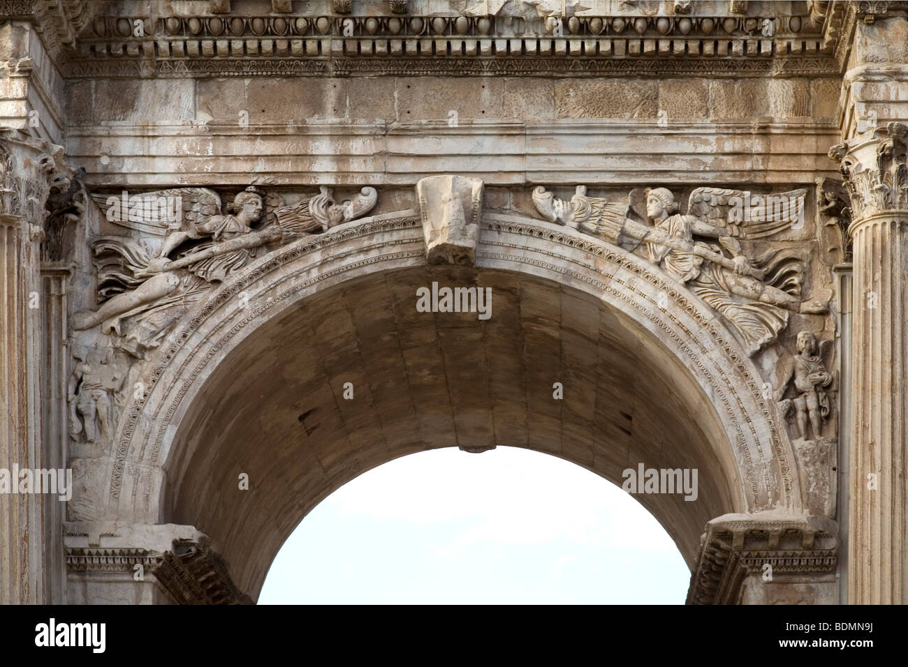 Rom, konstantinbogen Stock Photo