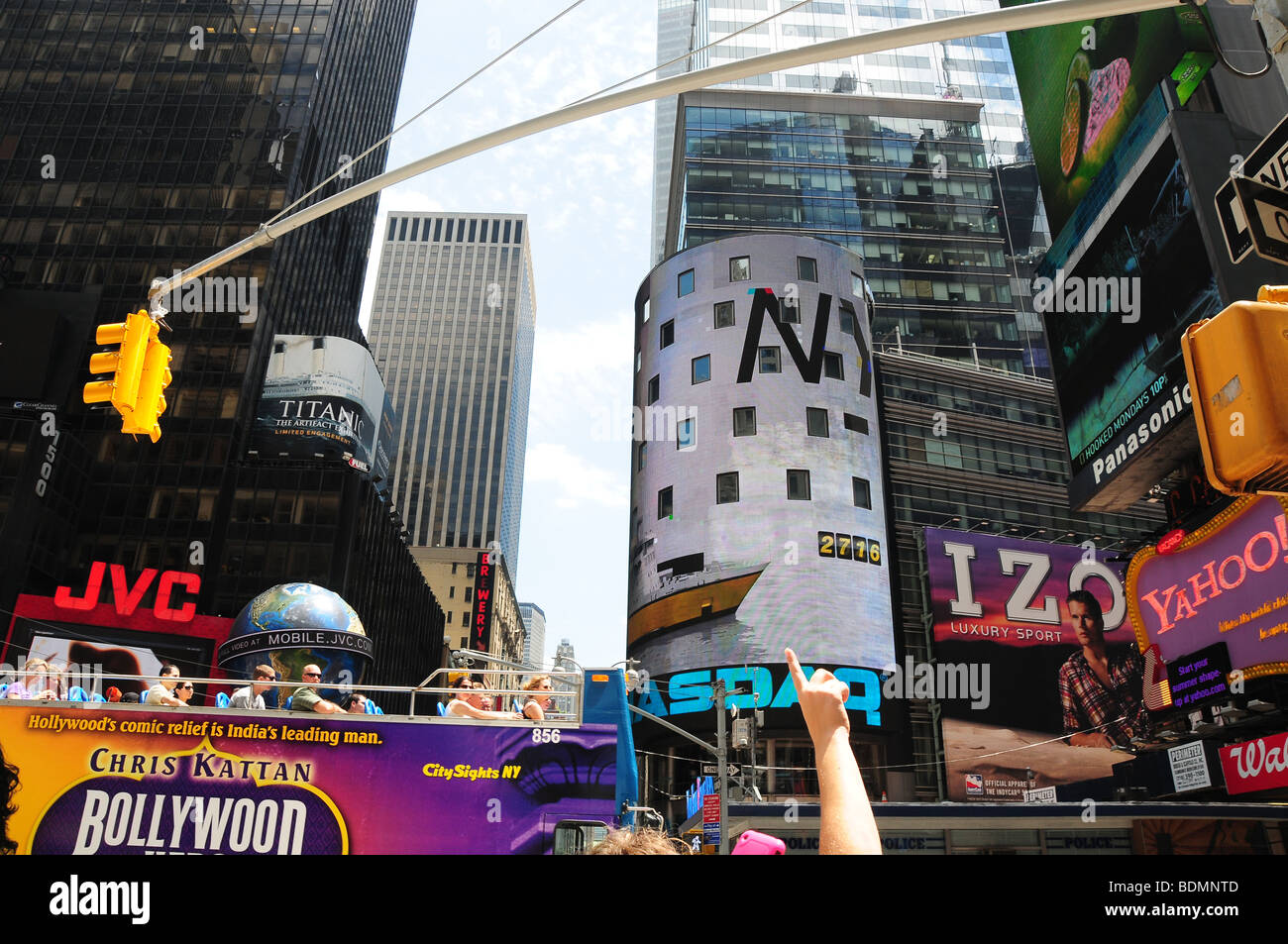 Times Square New York daytime Stock Photo Alamy
