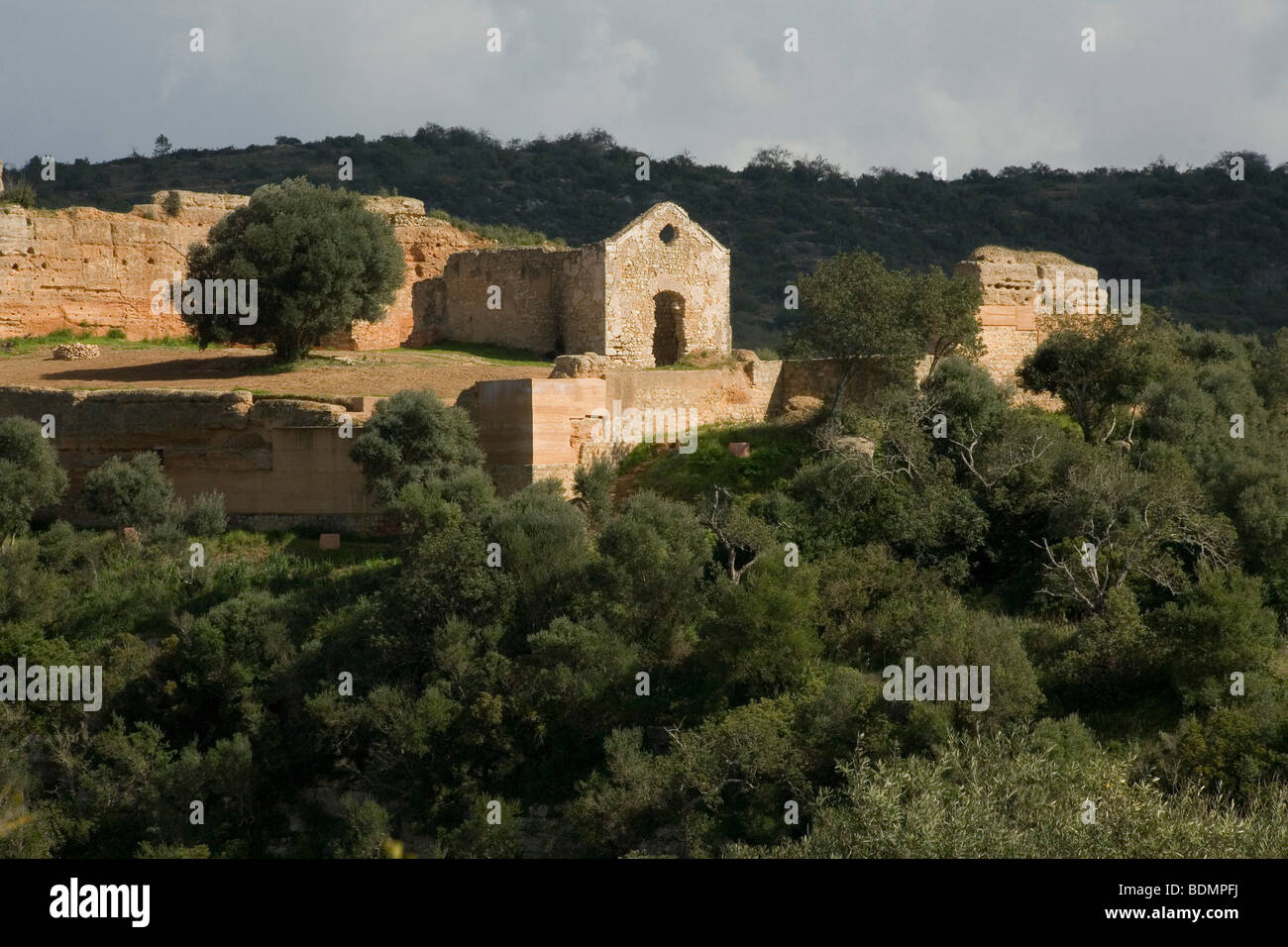 Paderne, Burg, Castillo de Paderne Stock Photo Alamy