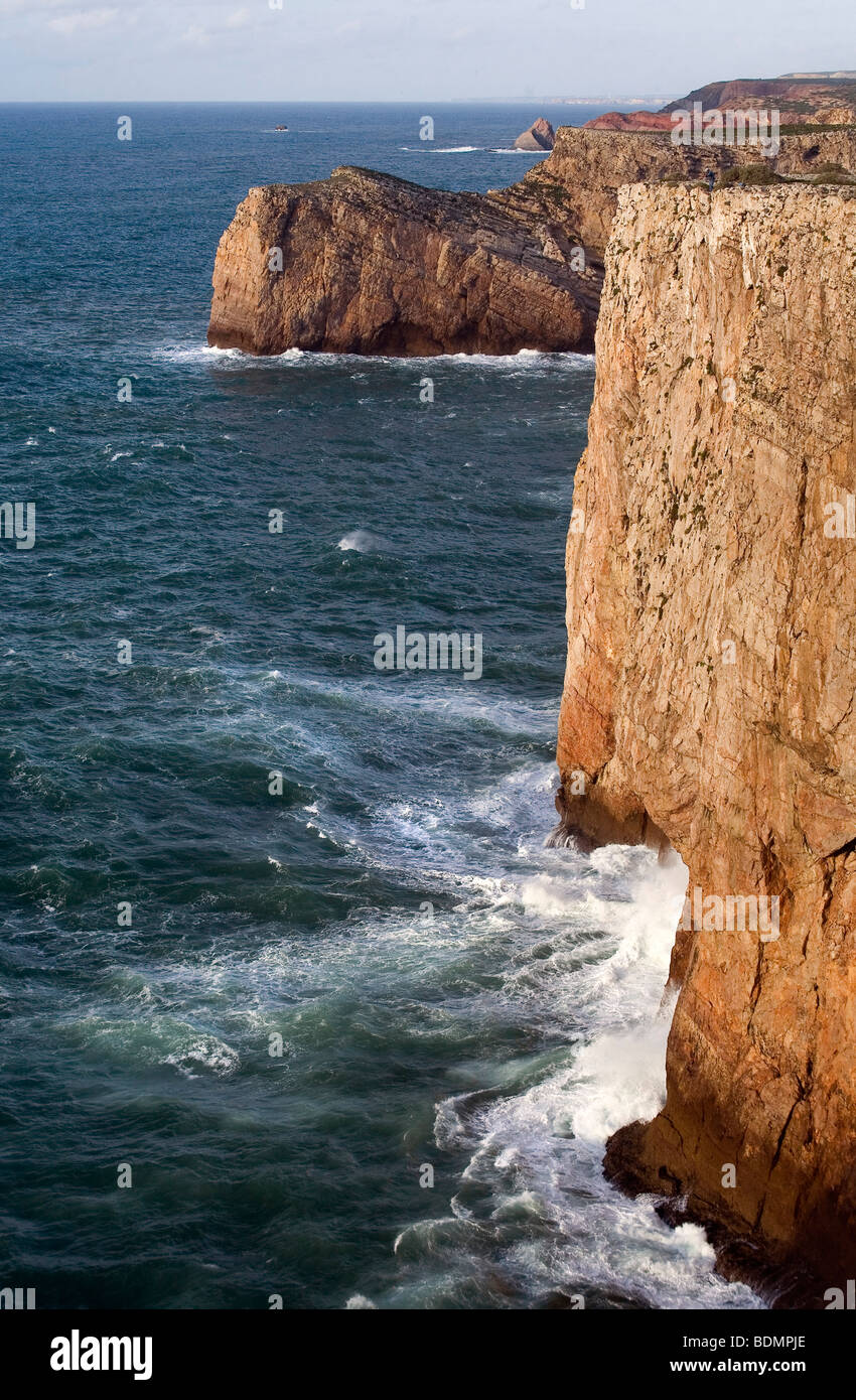 Sintra, Atlantikküste, Cabo da Roca, Atlantikküste im Kreis Sintra Stock Photo
