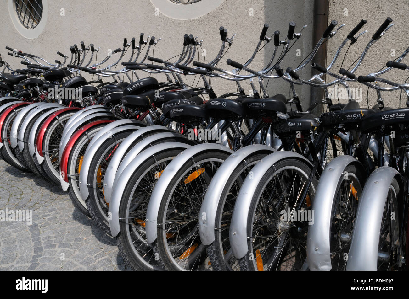 Hire bikes in Munich, Germany Stock Photo Alamy