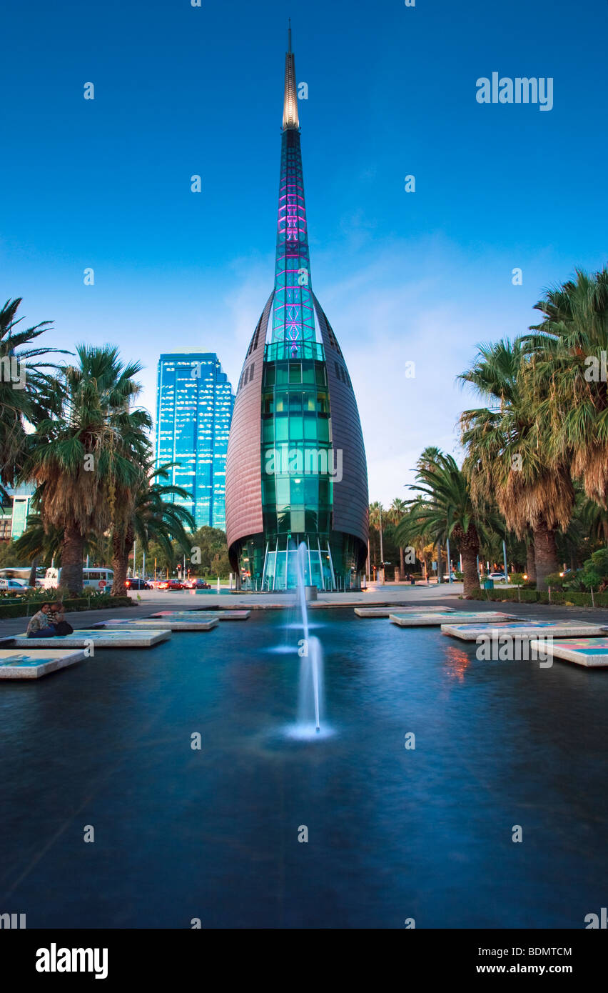 Swan Bell Tower in Perth, Western Australia Stock Photo