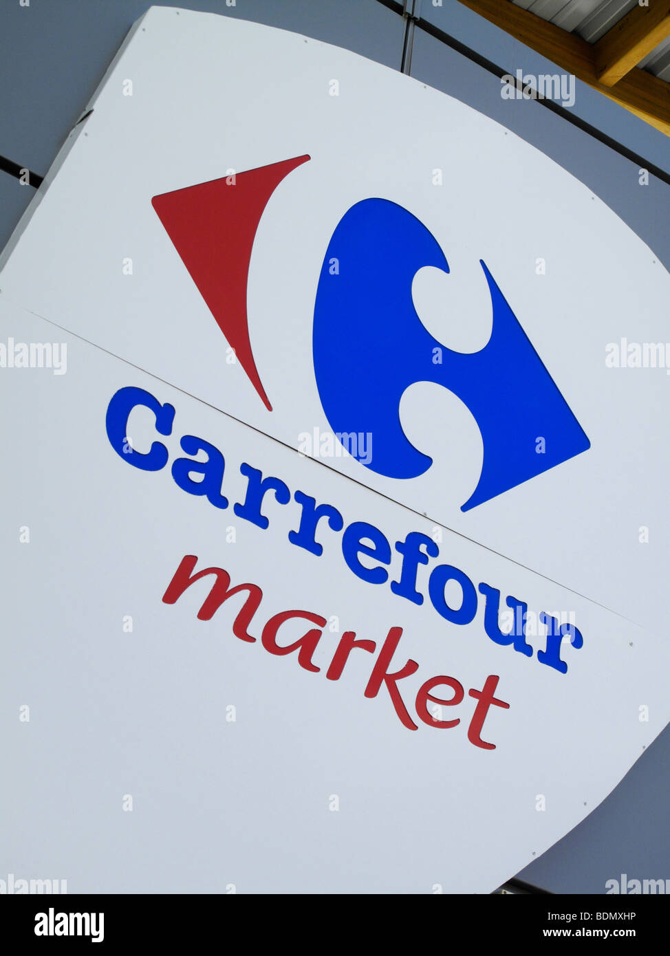 A Sign For The French Supermarket Carrefour Stock Photo Alamy A Sign For The French Supermarket Carrefour Stock Photo Alamy