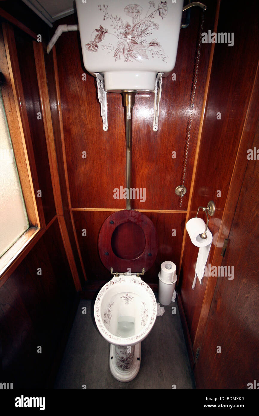 NYMR, Vintage toilet compartment, North York Moors Railway, North