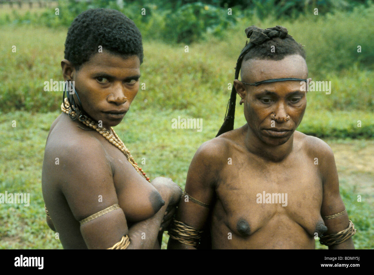 indonesia, irian jaya Stock Photo