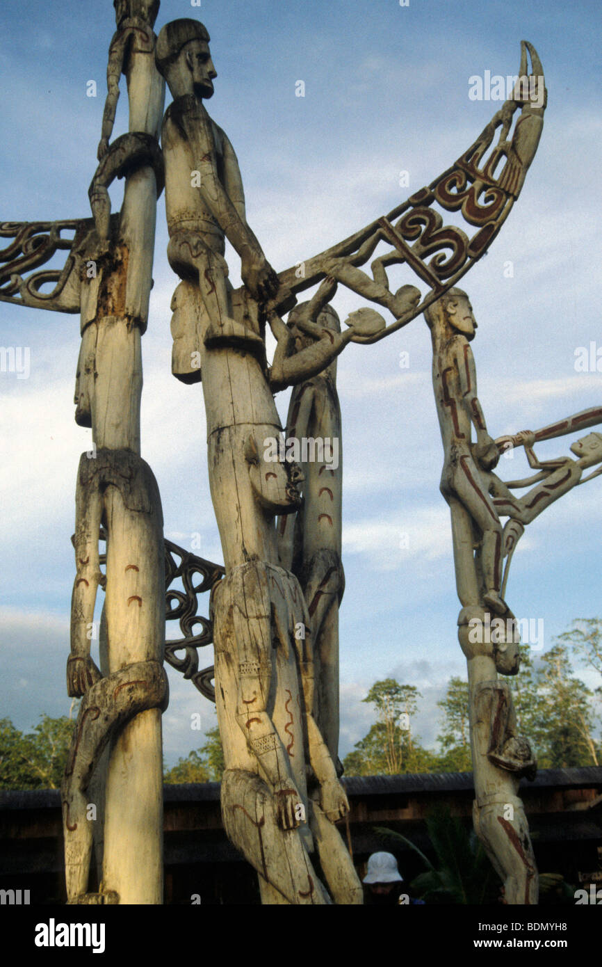 indonesia, irian jaya Stock Photo