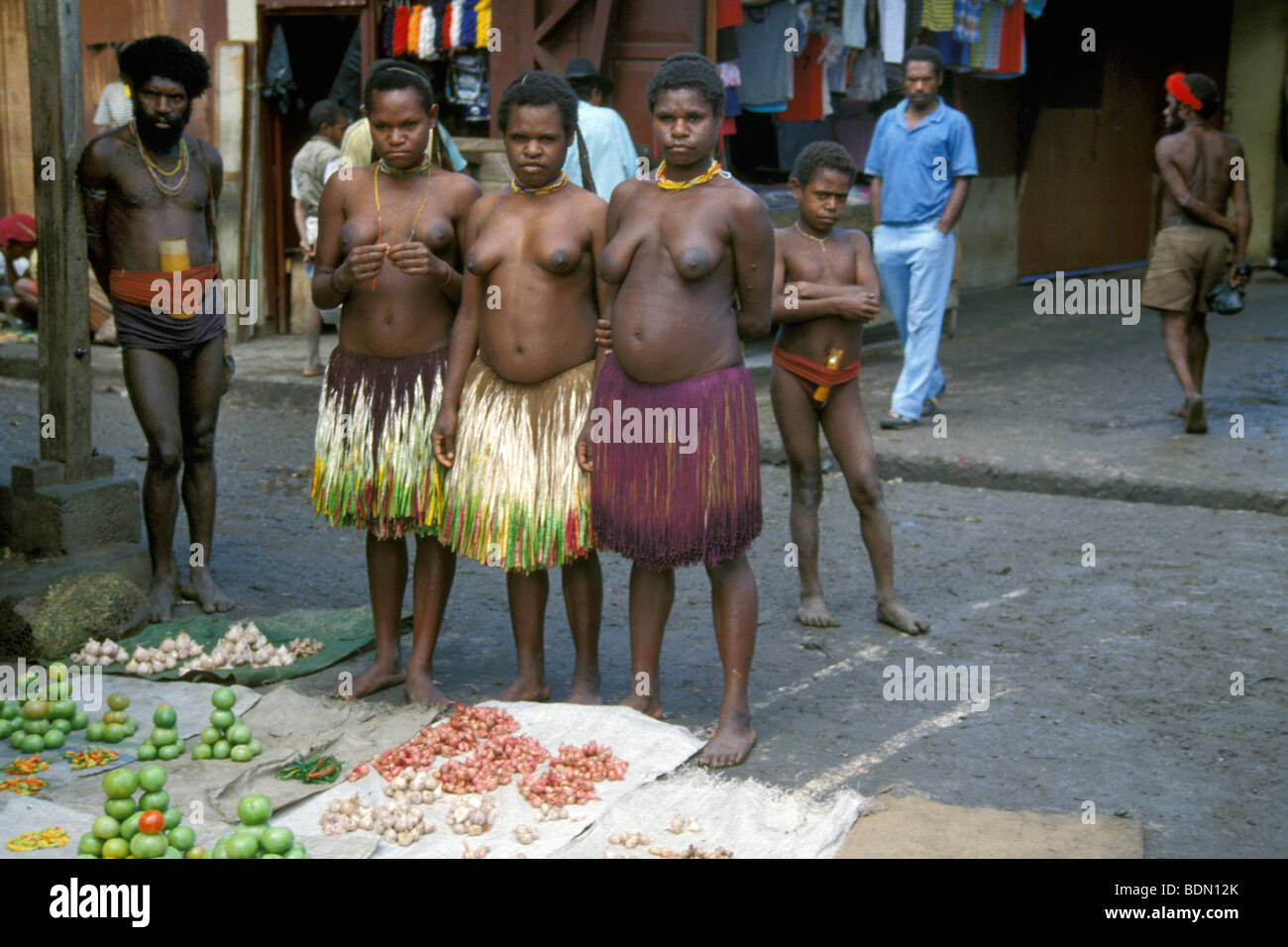 indonesia, irian jaya Stock Photo