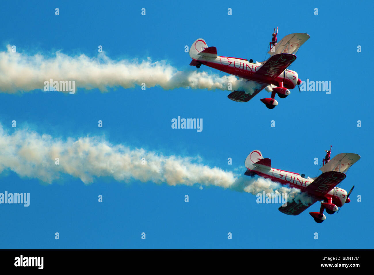 At the air show Stock Photo Alamy