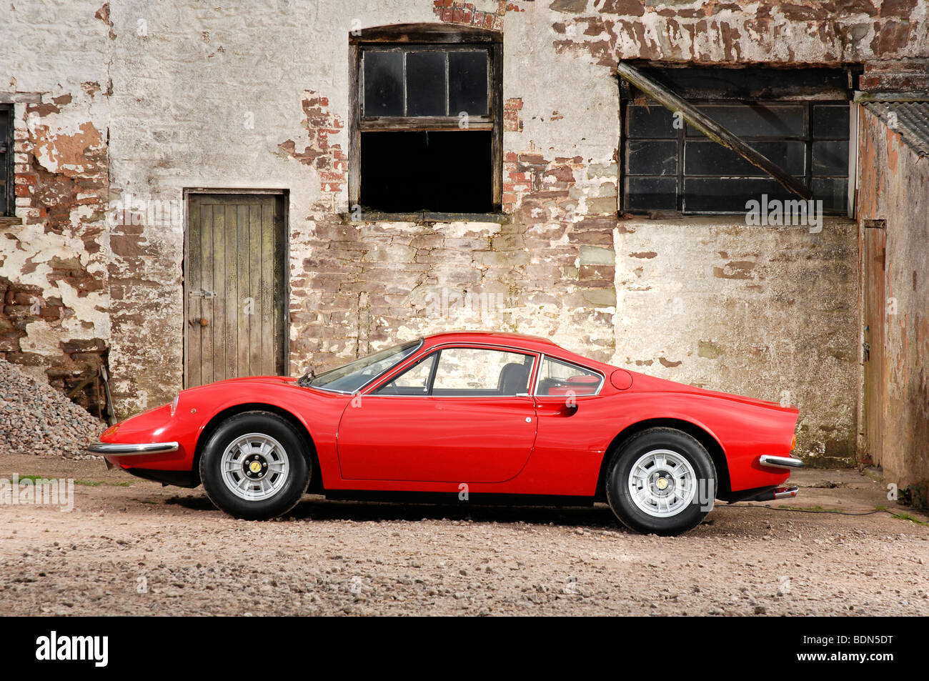 Ferrari Dino GT Stock Photo