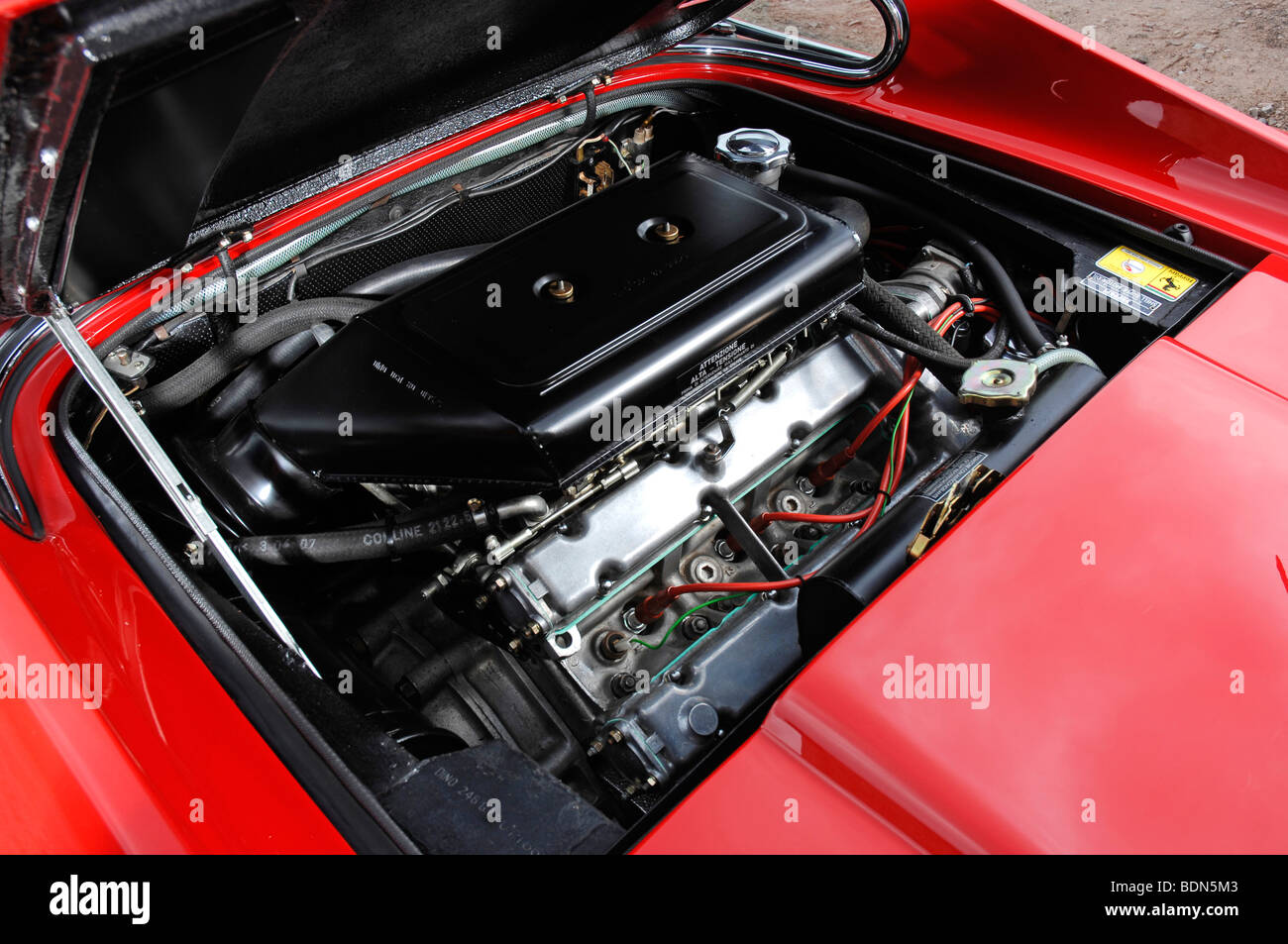 Ferrari Dino GT Stock Photo