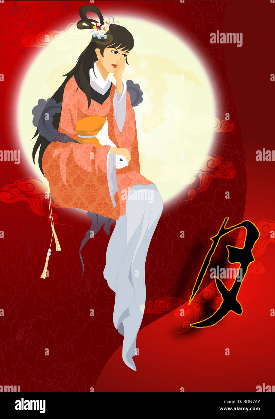 Moon goddess hires stock photography and images Alamy