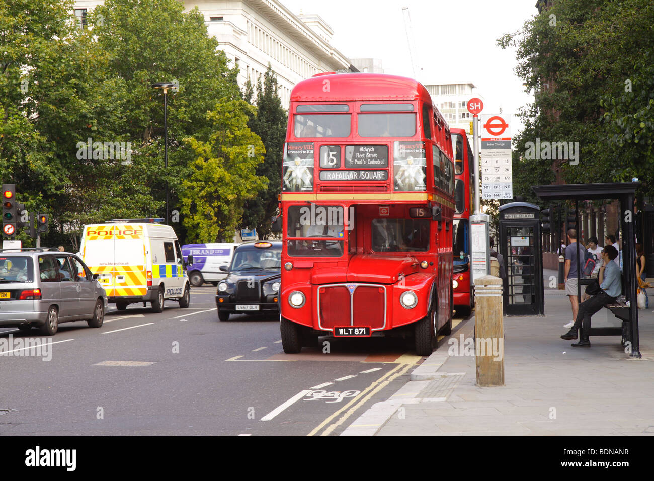 Road markings at bus stop hi-res stock photography and images - Alamy