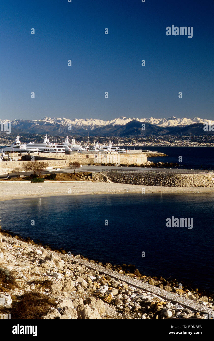 Antibes ALpes-MAritimes 06 French Riviera Cote d'Azur PACA France Europe Stock Photo