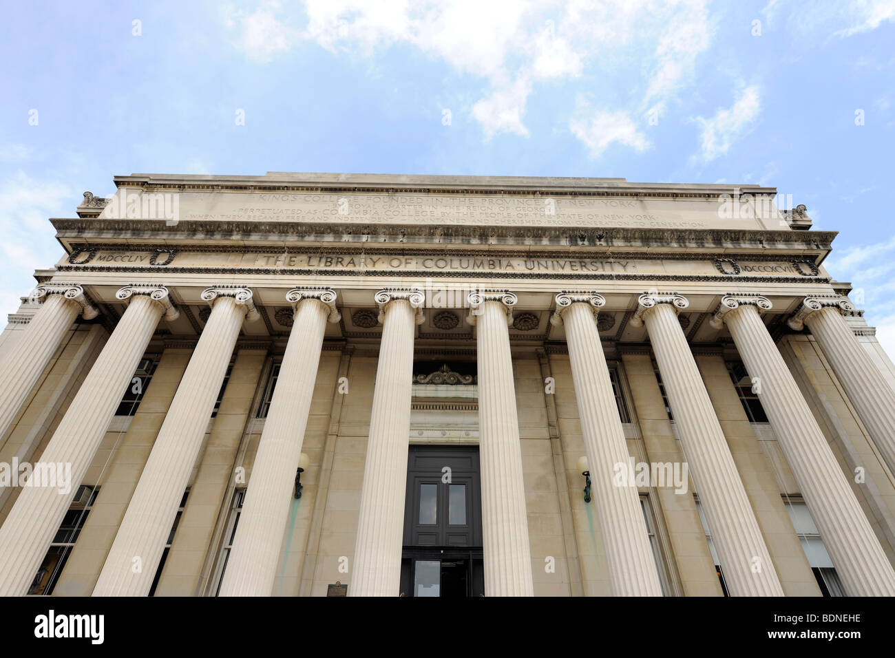 Low Memorial Library, Columbia University Stock Photo