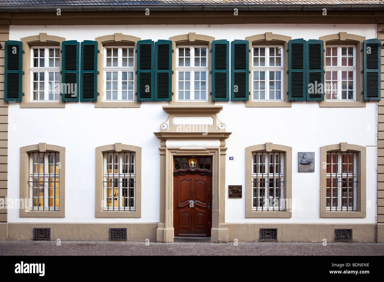 Karl Marx House the birthplace of Karl Marx in Trier, Germany, Europe Stock Photo