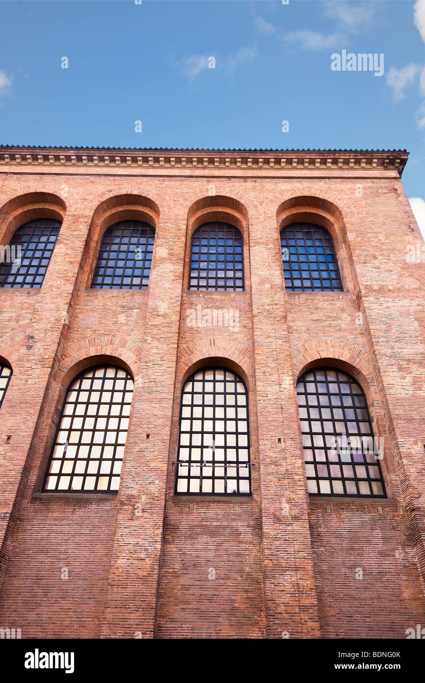 Constantine Basilica, Trier, Germany - a roman palace in the old city centre, Europe - architectural detail Stock Photo