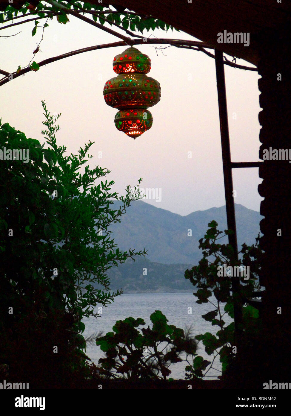 View of Turunc, Turkey Stock Photo