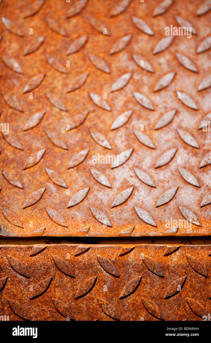 Rusty metal plate Stock Photo Alamy