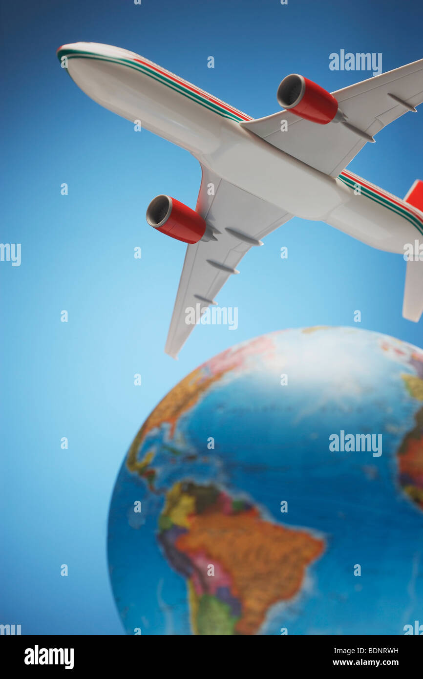 Globe jet hi-res stock photography and images - Alamy