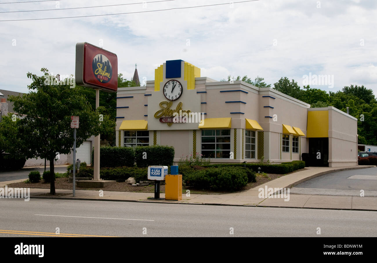 Skyline chili, diner, Cincinnati, OH, USAdiner Stock Photo Alamy